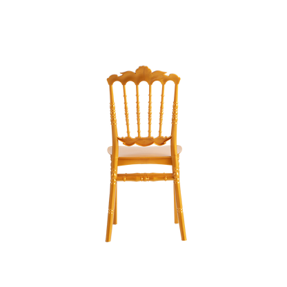 Chiavari Lepo rakásolható polipropilén szék – arany